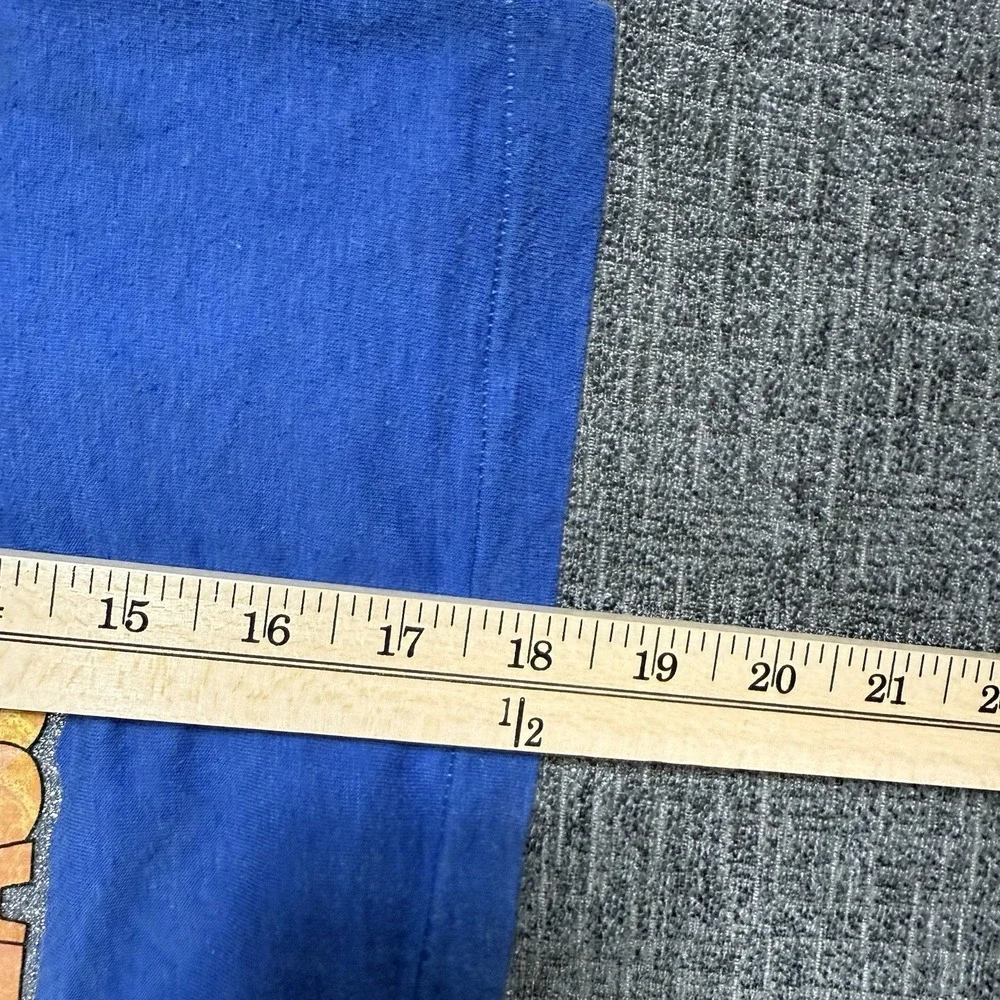 Kids Vintage 1980s Conserve Energy Sleep In Class T Shirt Blue Sz 10-12 Made USA